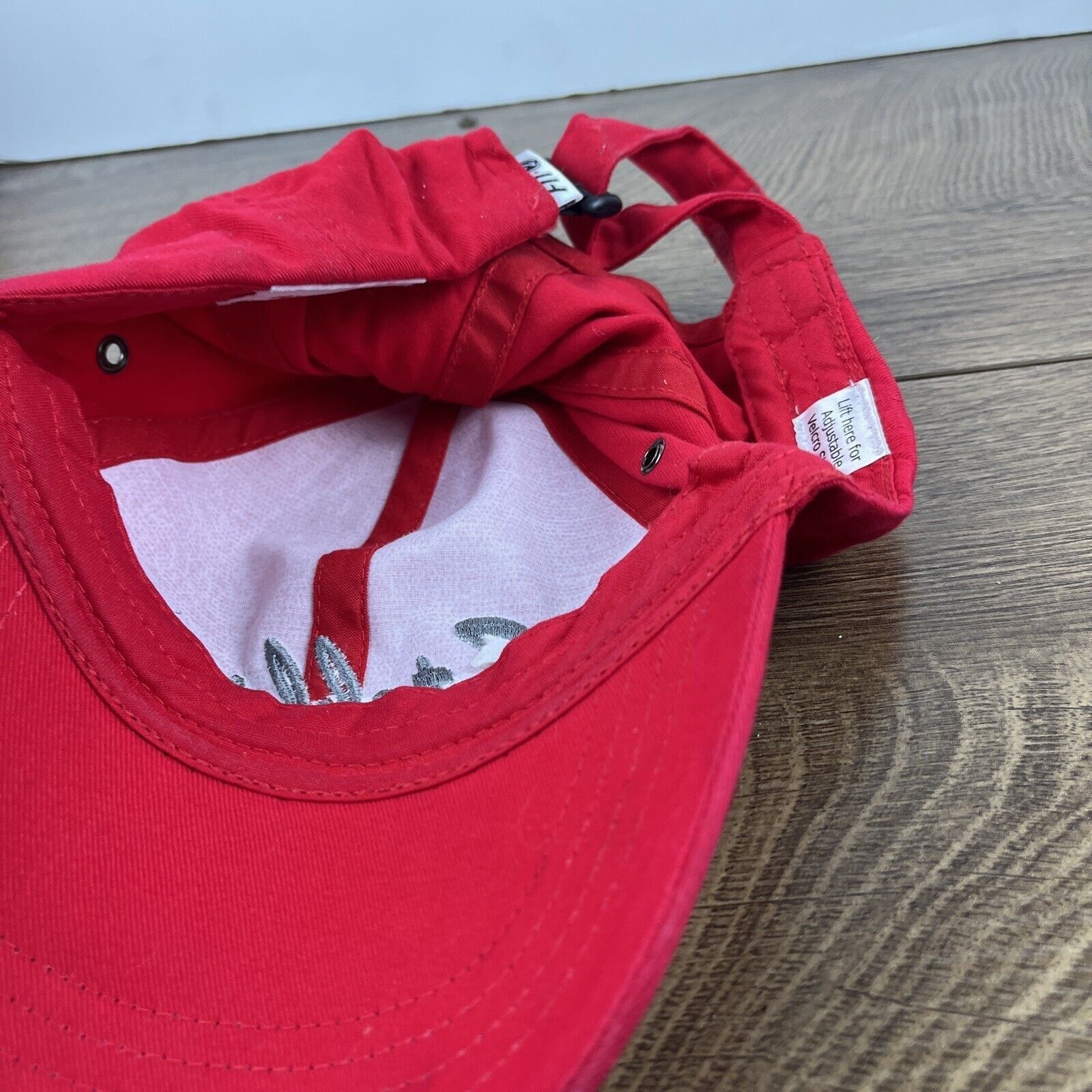 Other Stebbins Hat Stebbins High School Hat Red Hat Adjustable Adu Size ONE SIZE - 12 Thumbnail