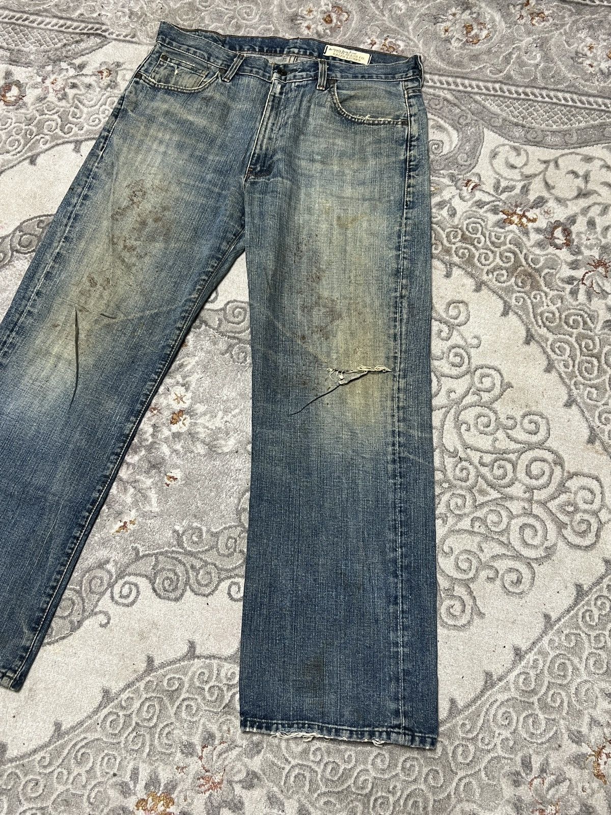 Designer × Polo Ralph Lauren POLO RALPH LAUREN THOMPSON JEANS DENIM Size US 36 / EU 52 - 4 Thumbnail