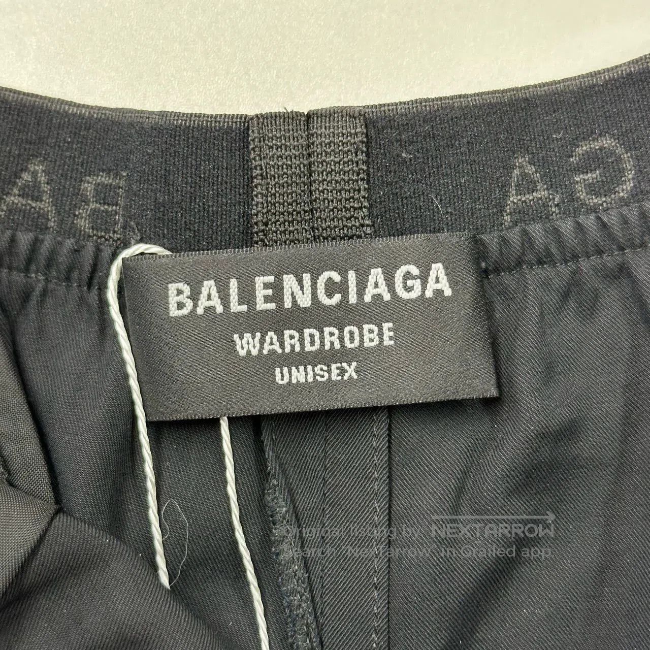 Balenciaga balenciaga letter print sports trousers size 48. Size US 40 / EU 56 - 3 Thumbnail