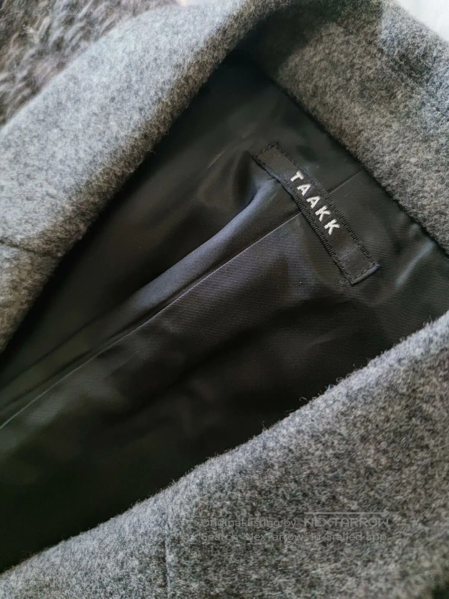 TAAKK Gray Wool and Cashmere Men's Coat. Size US M / EU 48-50 / 2 - 5 Thumbnail