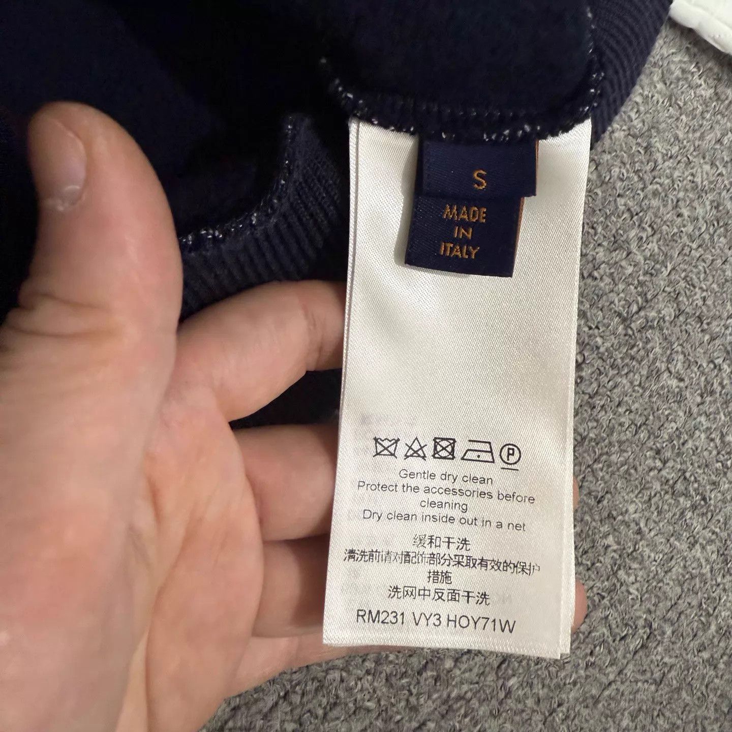 Louis Vuitton LV Monogram denim panelled hooded jacket S 99 New Size US S / EU 44-46 / 1 - 4 Thumbnail