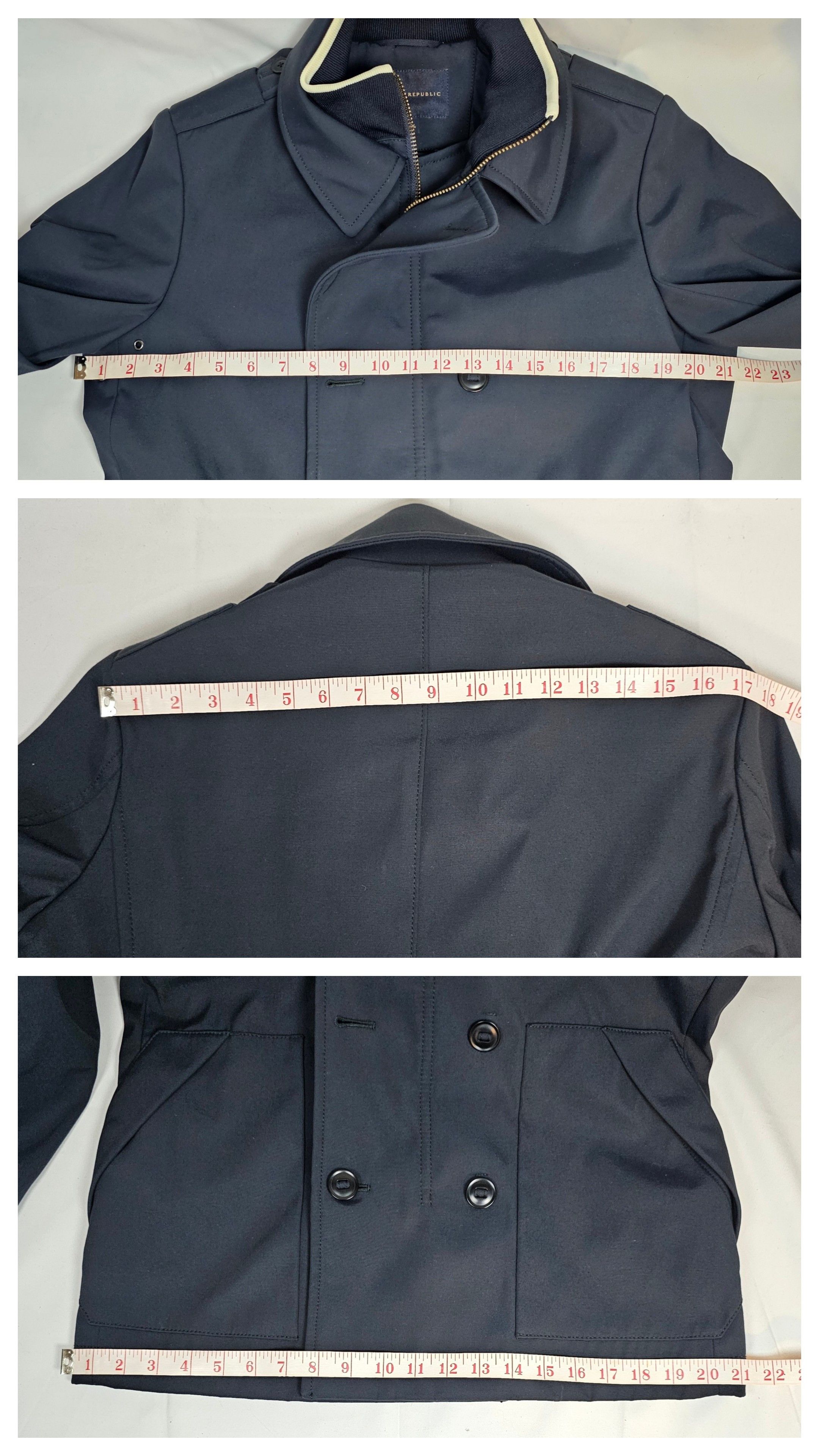 Banana Republic Banana Republic Nylon Pea Coat EUC. Woman's Small Size S / US 4 / IT 40 - 4 Thumbnail