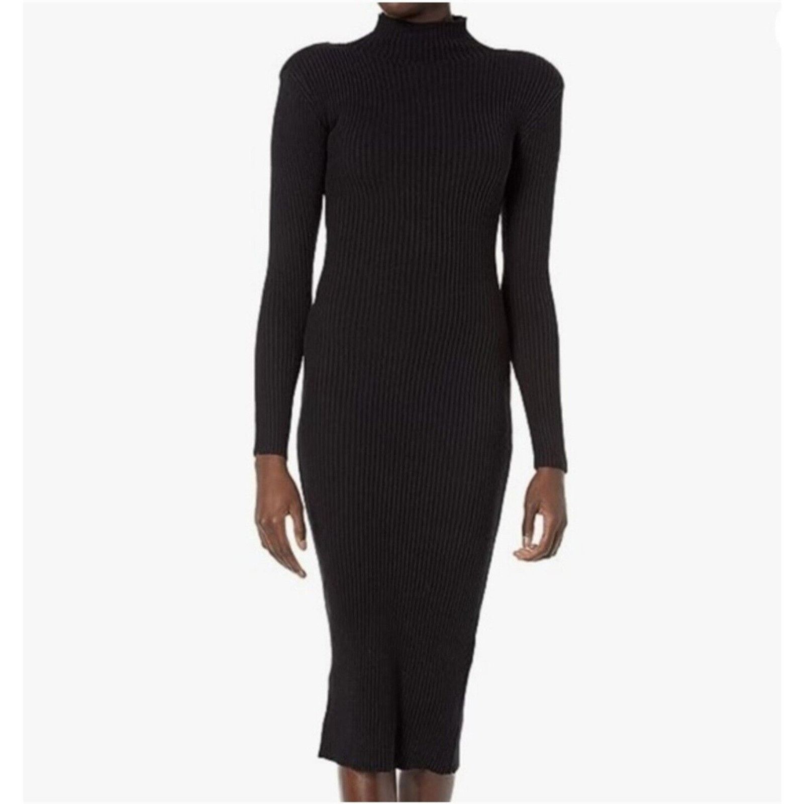 Other ASTR Abilene Long Sleeve Turtleneck Long Dress Medium Ribbed Size M / US 6-8 / IT 42-44 - 6 Thumbnail