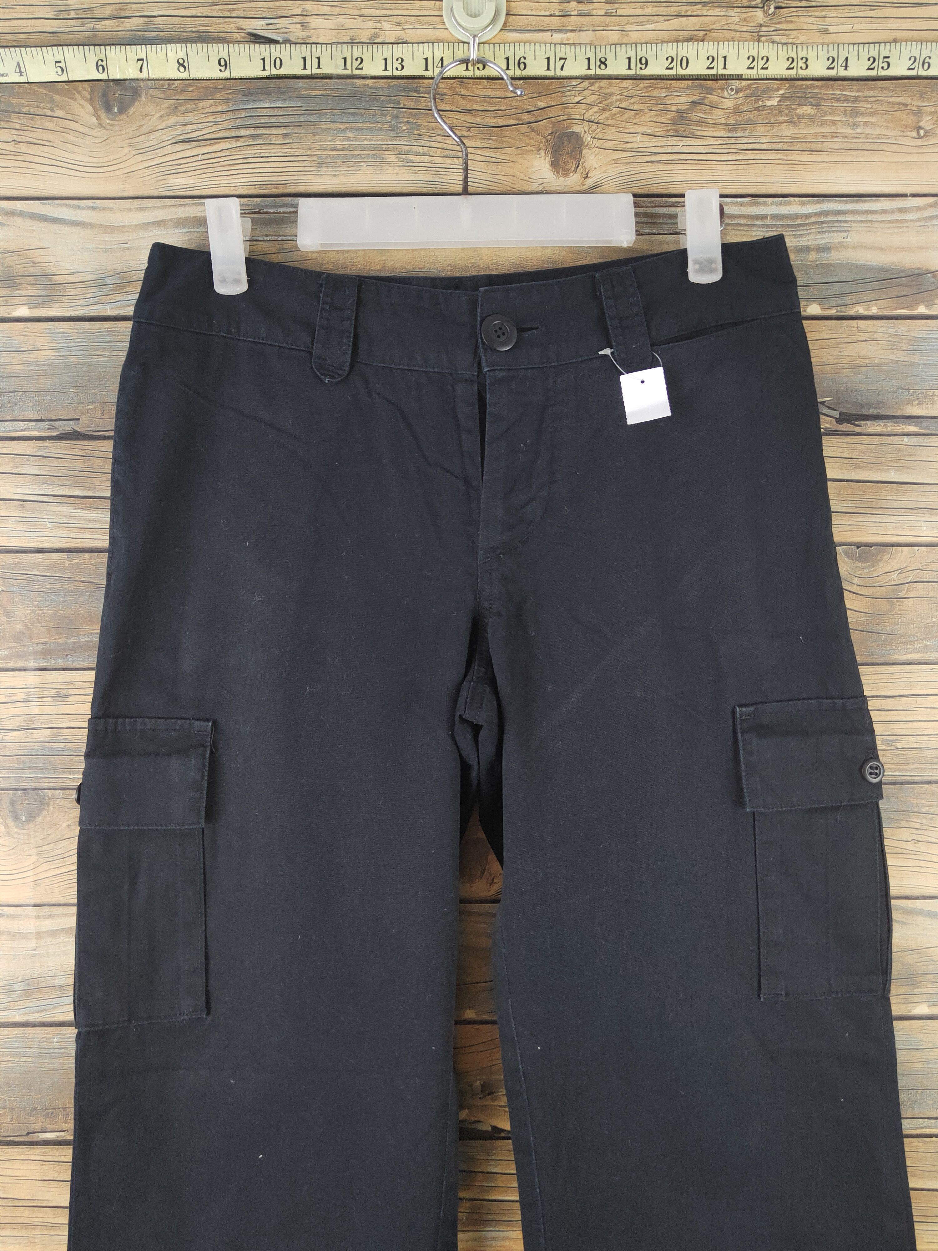 Japanese Brand DL i.n.e Navy Multipocket Tactical Cargo Pants #1928 Size US 30 / EU 46 - 2 Thumbnail