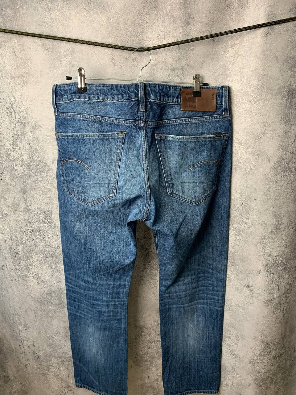 G-Star G-Star Raw 3301 Straight Jeans Denim Pants Men's size 34x30 Size US 34 / EU 50 - 3 Thumbnail