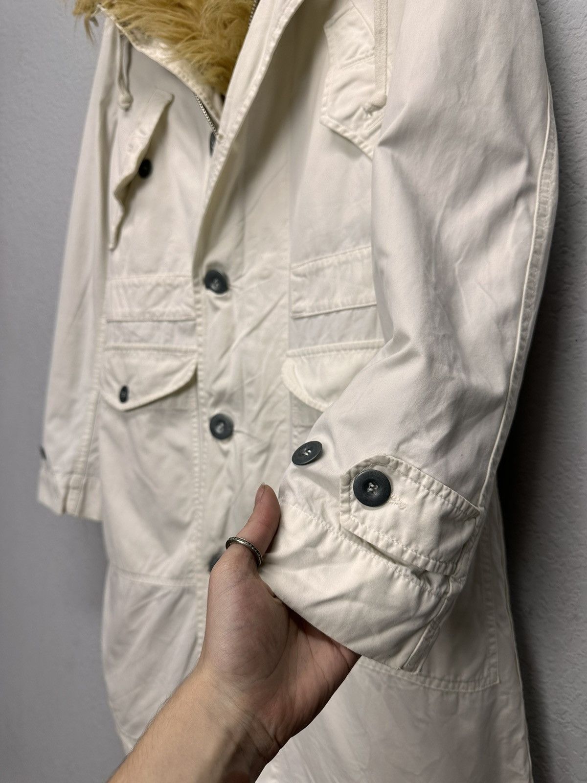 If Six Was Nine Japan Ifsixwasnine Fur Goa Tornado Mart Jacket Isay Miyake Size US M / EU 48-50 / 2 - 4 Thumbnail