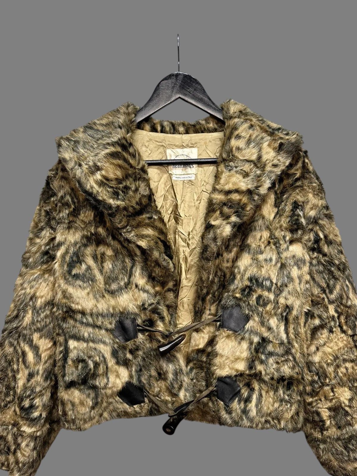 Hysteric Glamour Brown Cropped Jacket Women’s Vintage Suede Y2K Style Size M / US 6-8 / IT 42-44 - 4 Thumbnail