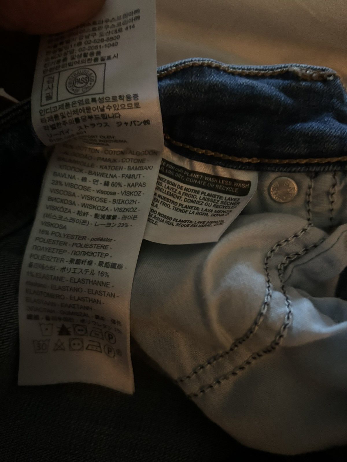 Levi's 721 Levi High Rise Skinny Jeans Size 28x28 Size 28" / US 6 / IT 42 - 4 Thumbnail