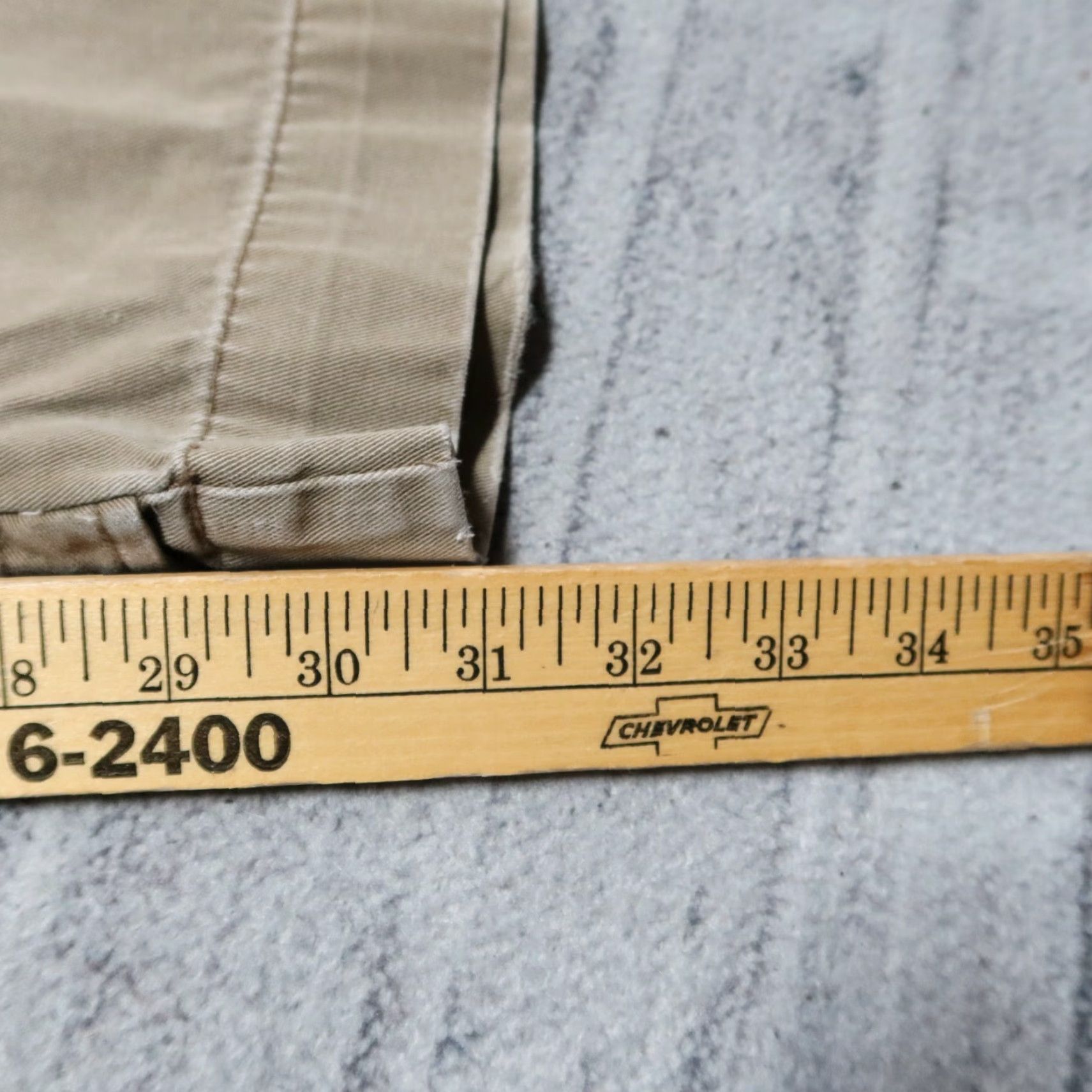 Polo Ralph Lauren Vintage Polo Ralph Lauren Pants Men 32-33 Tan Cargo Size US XS / EU 42 / 0 - 7 Thumbnail