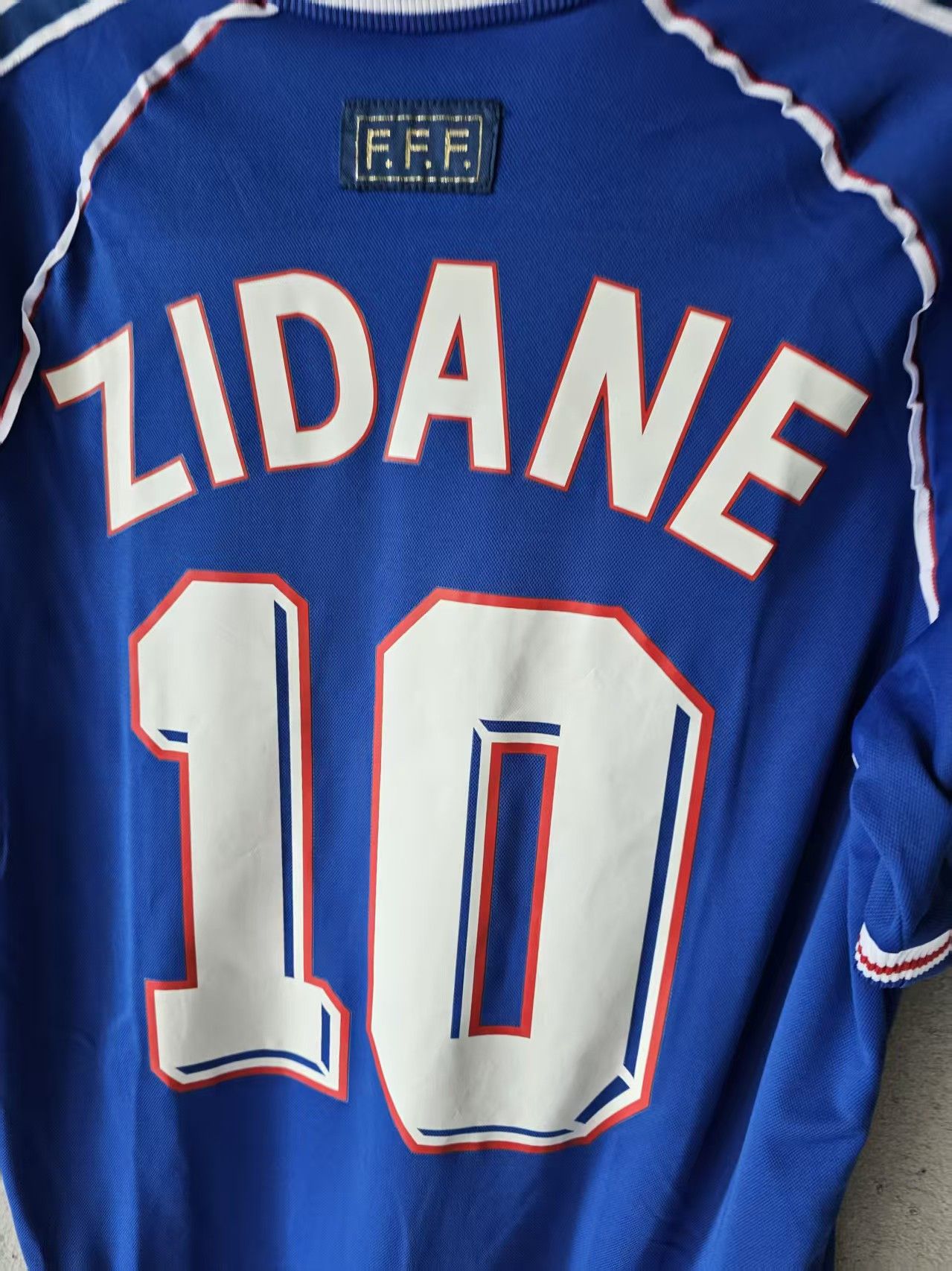 Other 1998 France Zidane Jersey Home Size US XL / EU 56 / 4 - 6 Thumbnail