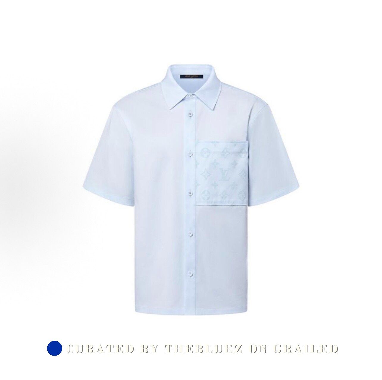 Louis Vuitton Louis Vuitton LV Monogram Flock Short-Sleeve Shirt Size US XL / EU 56 / 4 - 1 Thumbnail