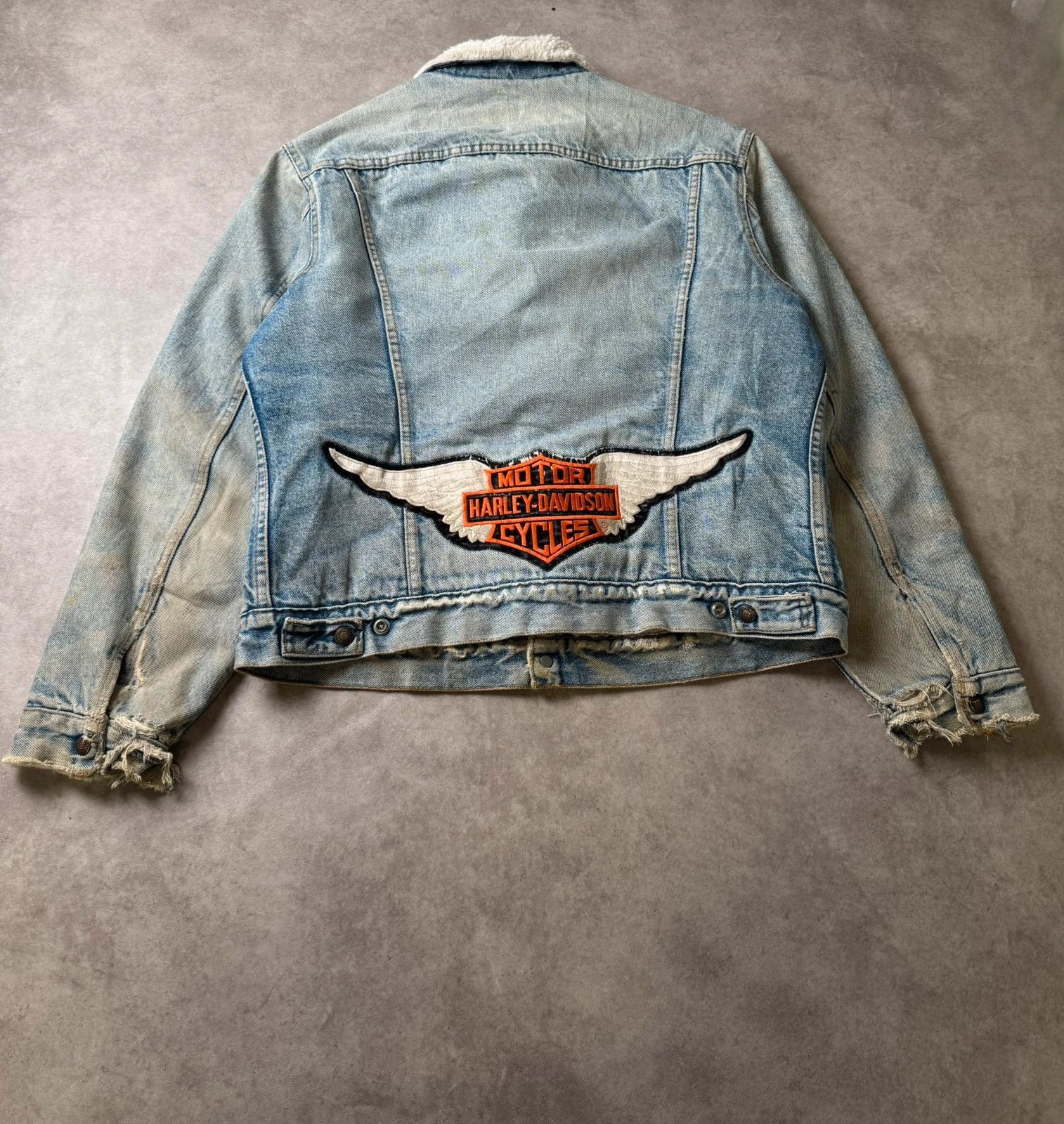 Levi's Veste Jean Levi's Type III trucker 71608 Made In USA 80s L Size US L / EU 52-54 / 3 - 5 Thumbnail