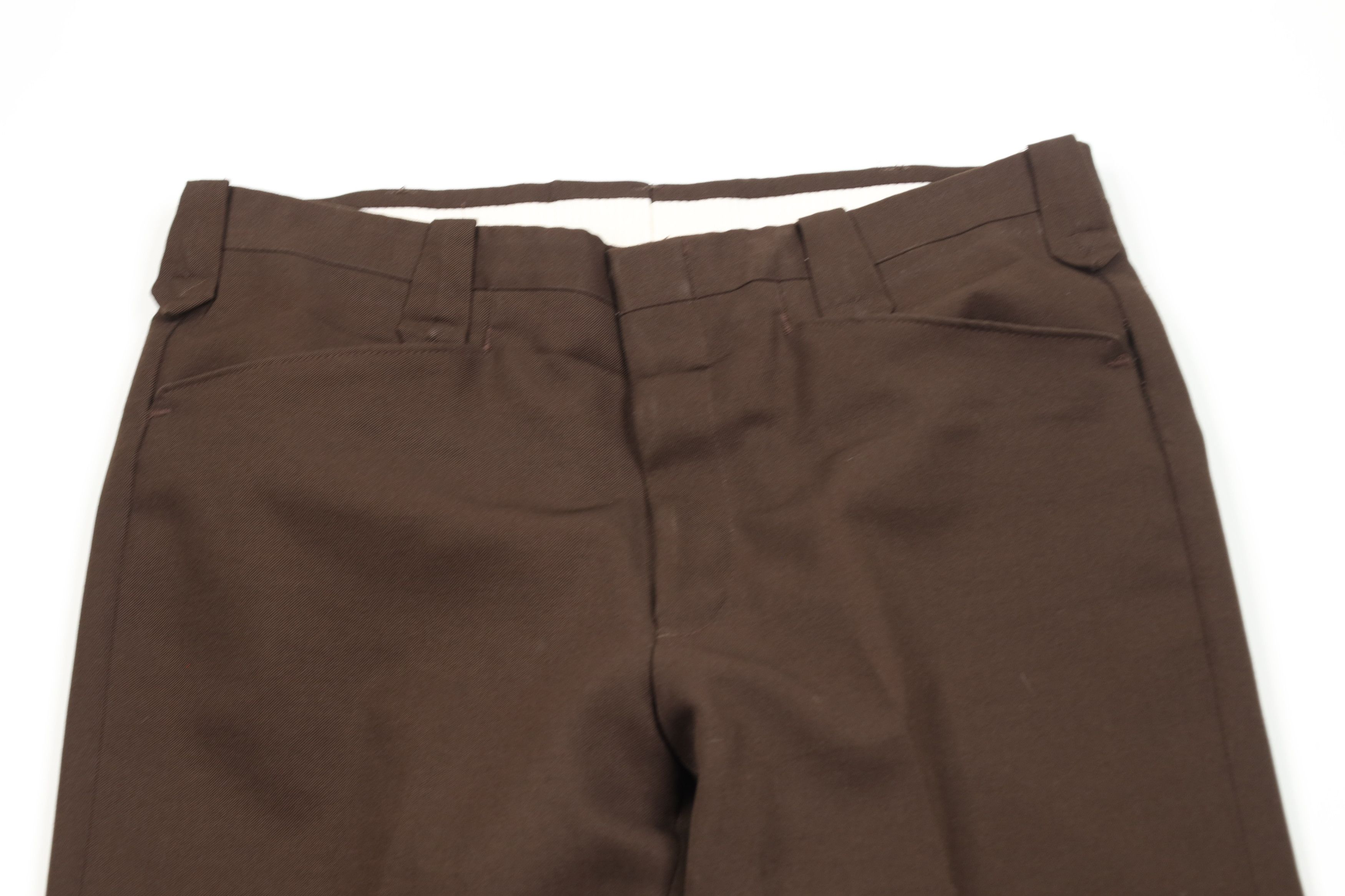Vintage Vintage 70s Streetwear Cowboy Knit Wide Leg Chino Pants USA Size US 34 / EU 50 - 2 Thumbnail