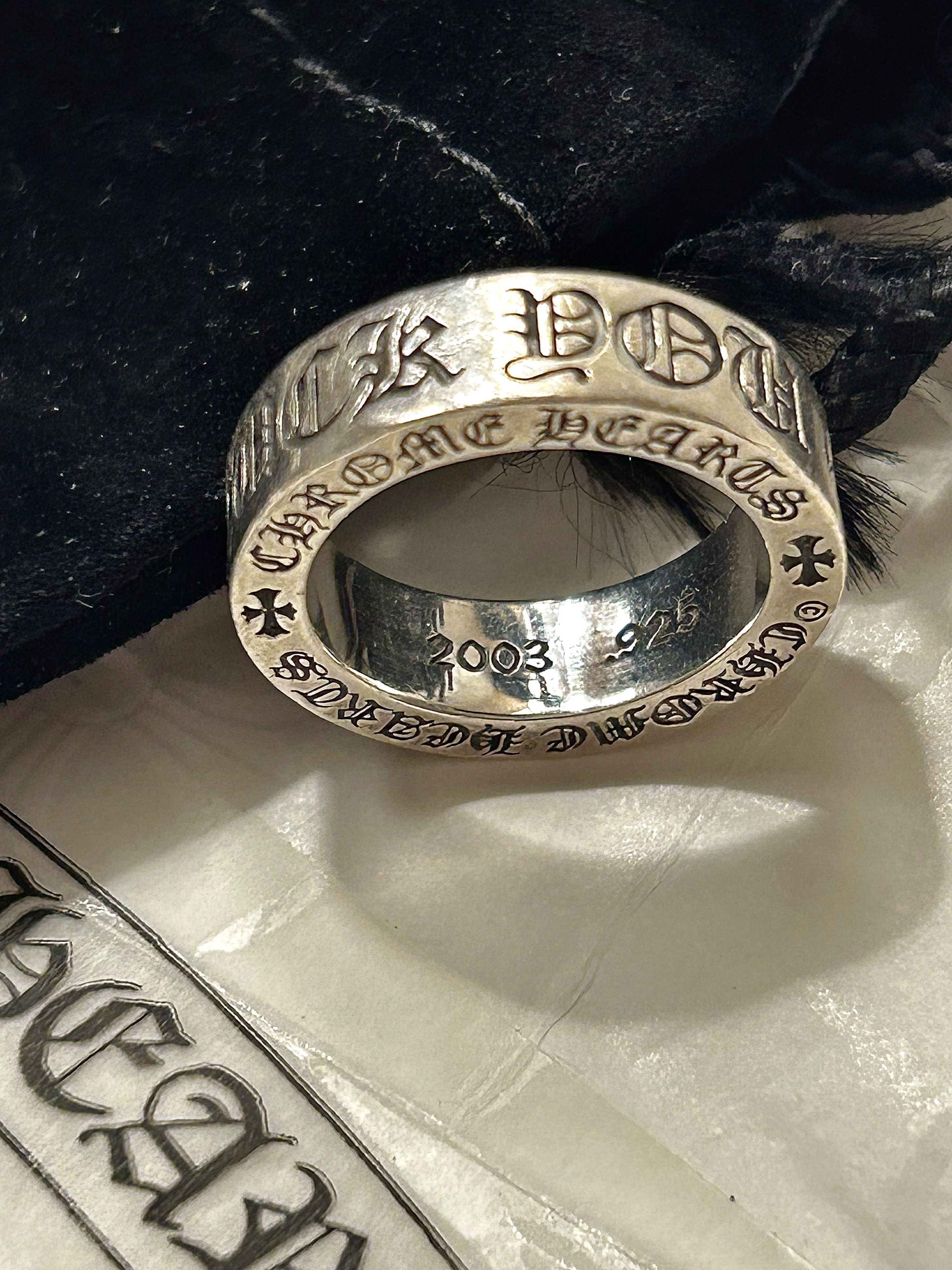 Chrome Hearts Fuck You Ring | Grailed