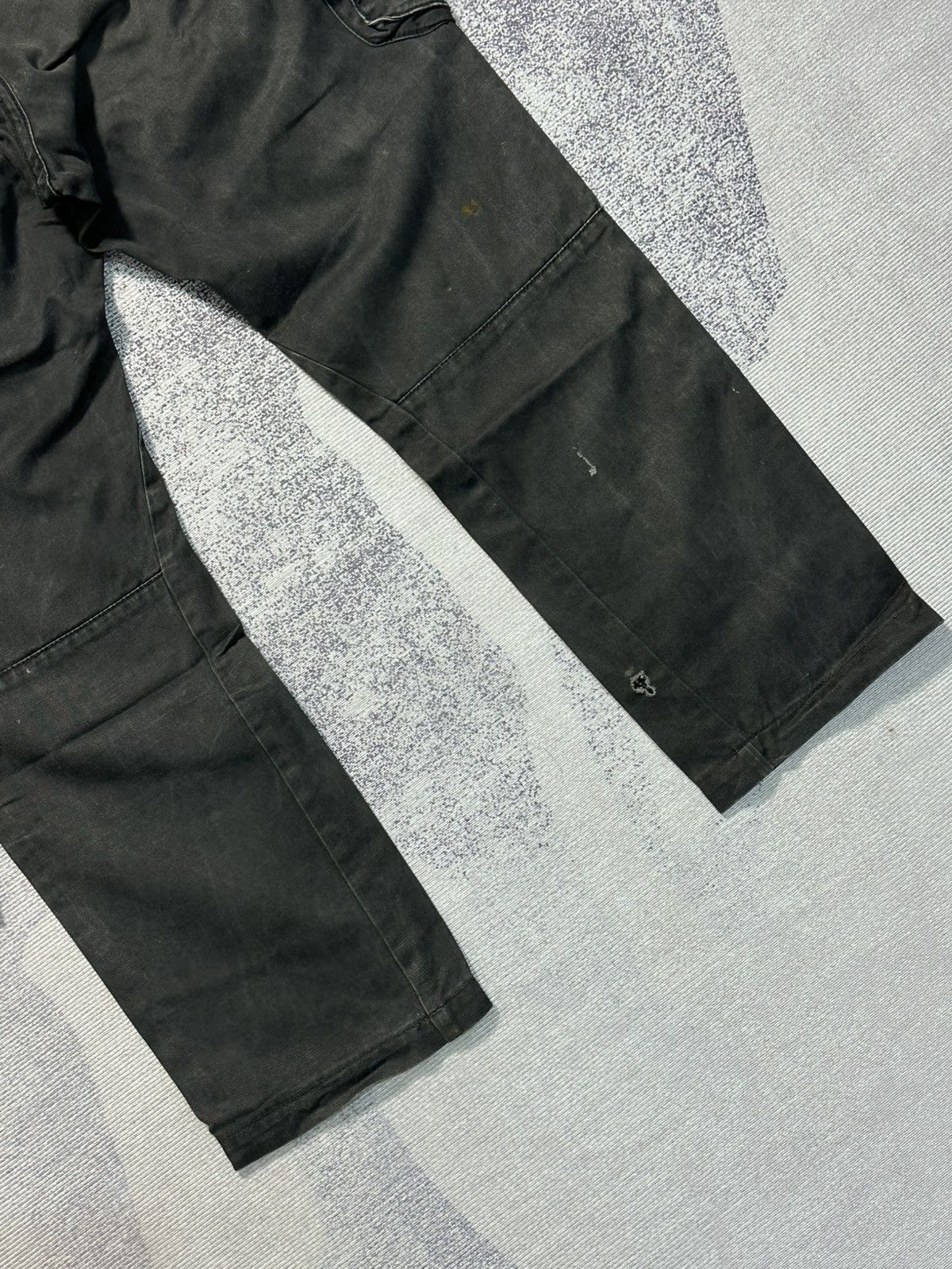If Six Was Nine ROEN X Sematicdesign Black Rust Strech Bondage Denim Jeans Size US 32 / EU 48 - 15 Thumbnail