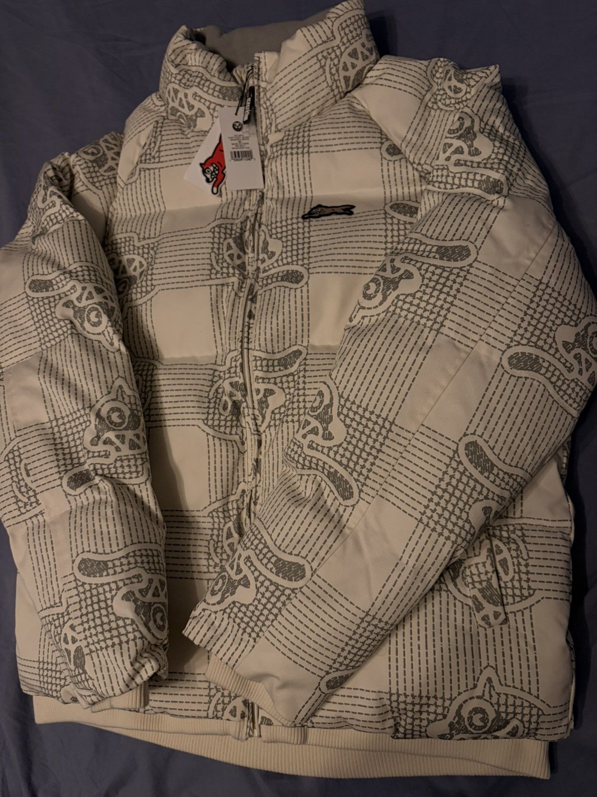 Billionaire Boys Club BILLIONARES BOY CLUB WHITE PUFFER JACKET Size US M / EU 48-50 / 2 - 1 Thumbnail