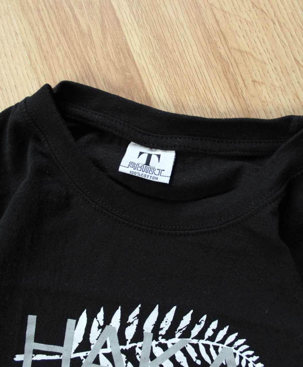 All Blacks 🔥 New Zealand Allblacks Rugby Haka Song A448 T Shirt Vintage Size US M / EU 48-50 / 2 - 3 Thumbnail