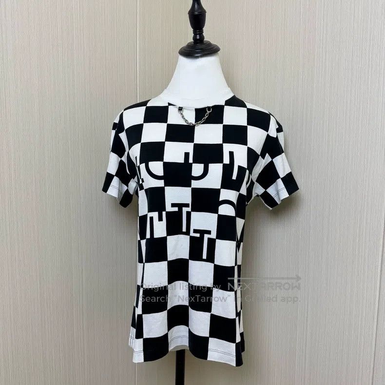 Louis Vuitton Louis Vuitton Checkerboard short sleeves Size US S / EU 44-46 / 1 - 1 Thumbnail