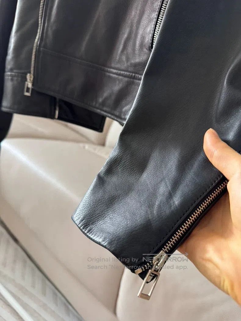 Dior Diorhomme Kris Period Lambskin Leather Jacket. Size US L / EU 52-54 / 3 - 3 Thumbnail