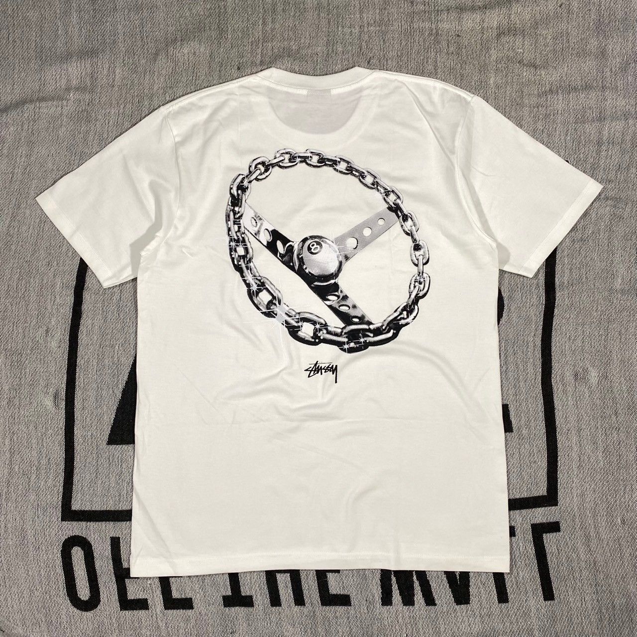Stussy Stussy Chain Link Tee Large Size US L / EU 52-54 / 3 - 1 Thumbnail