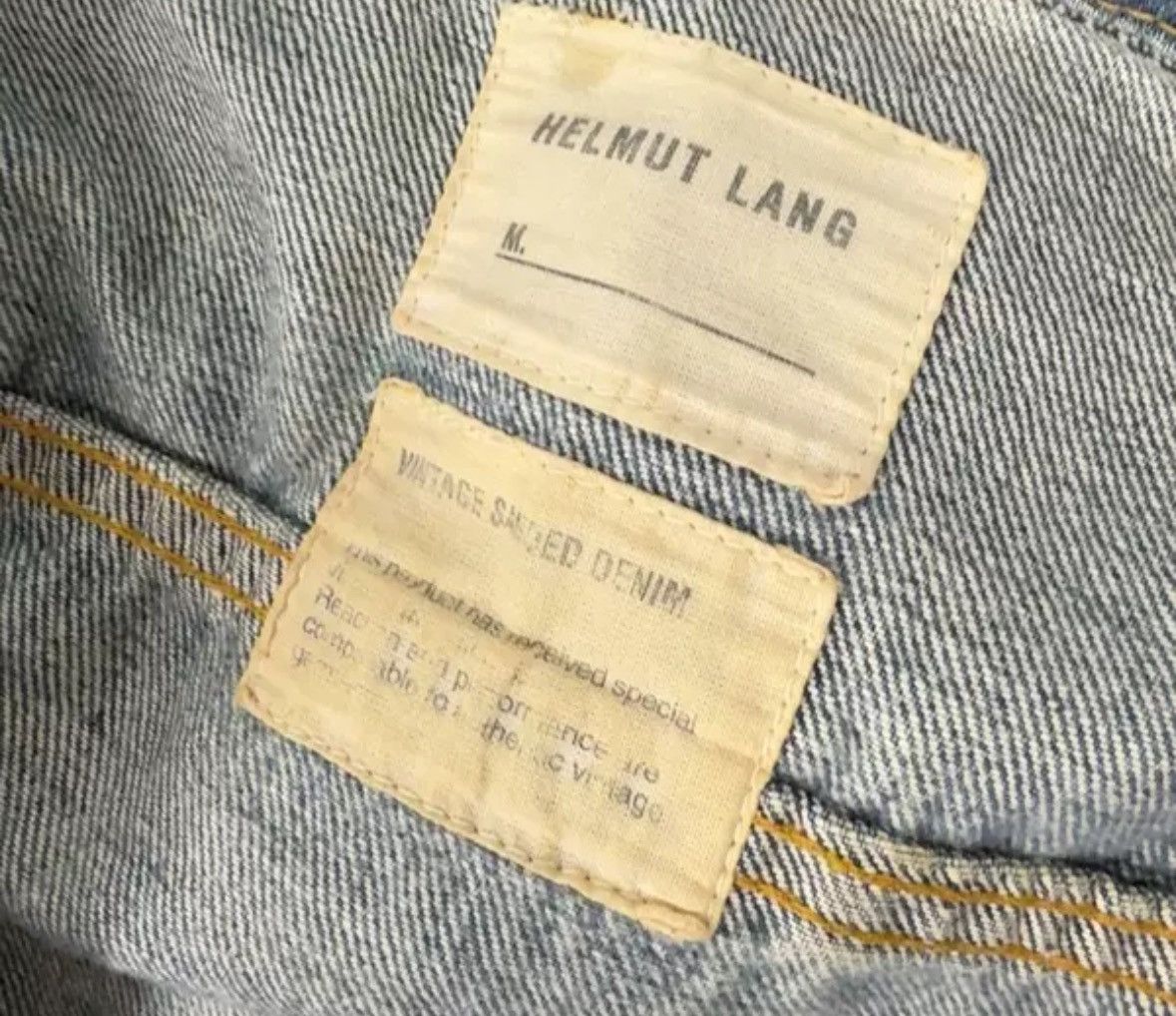 Helmut Lang Helmut Lang's early blue denim jacket 2412-Nextarrow Size US L / EU 52-54 / 3 - 3 Thumbnail