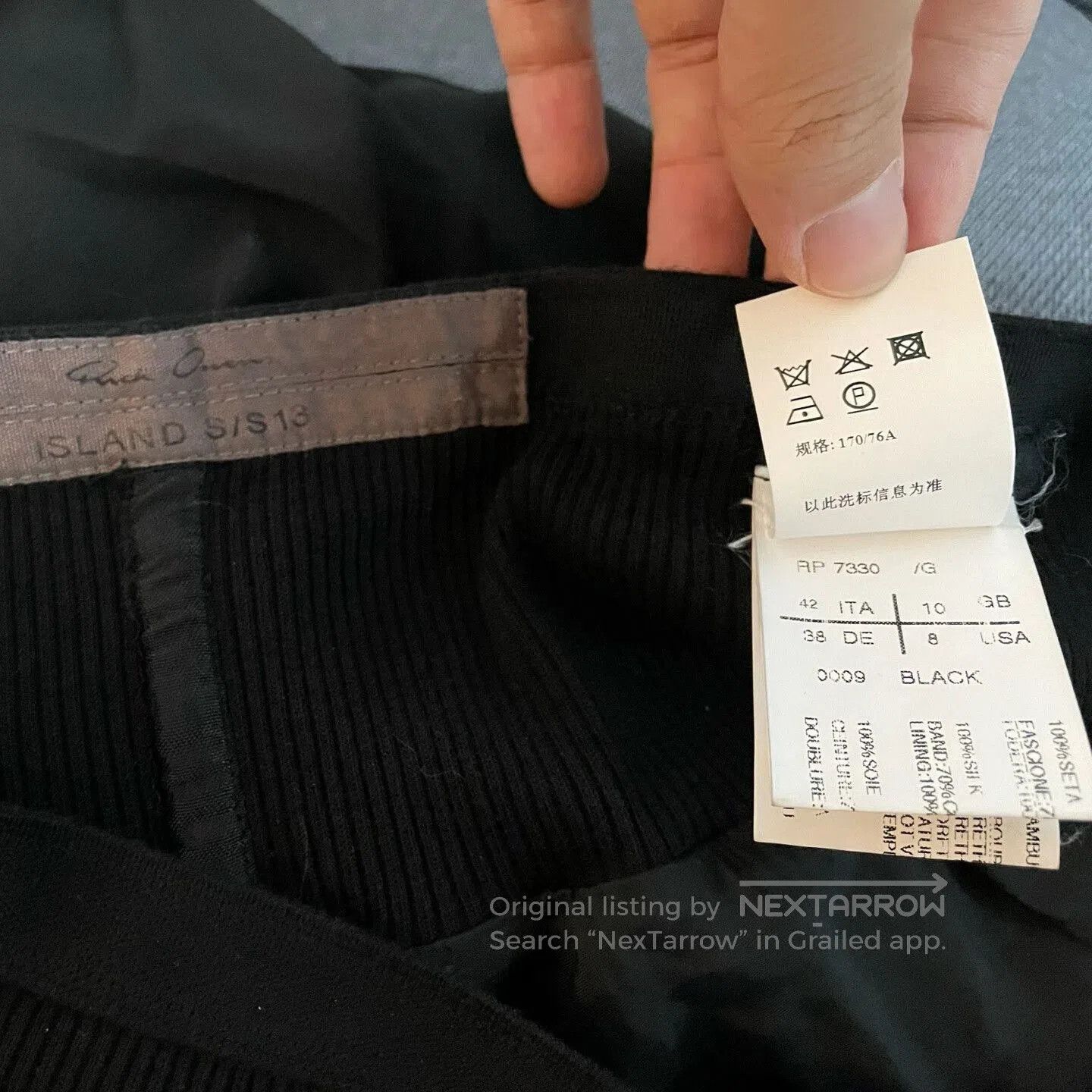 Rick Owens Rick Owens Sheer Long Pants Size 42. Size 41" - 4 Thumbnail