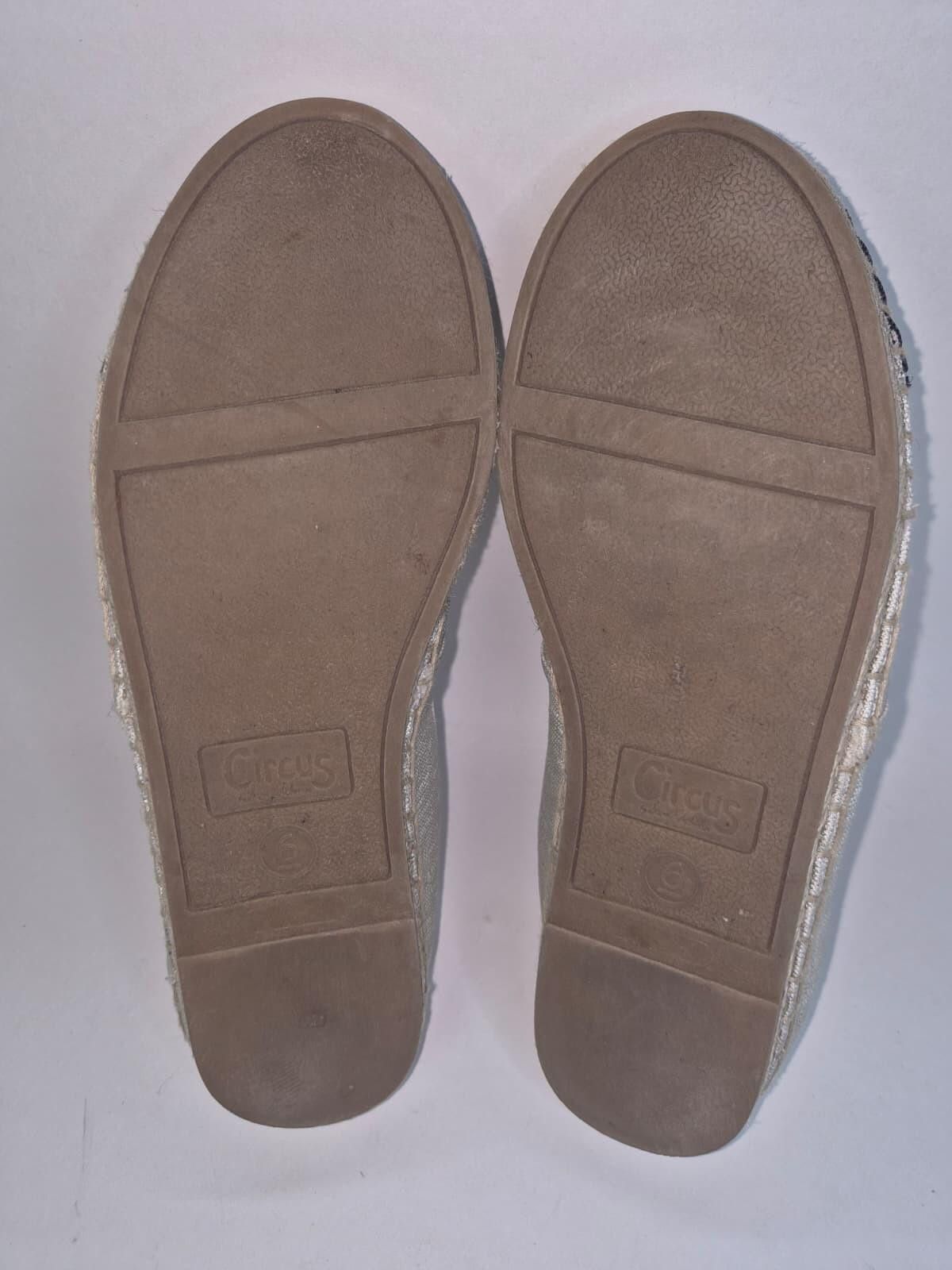 Other Circus SAM EDELMAN Women 6 Loretta Tan Espadrille Black Bead Size US 6 / IT 36 - 7 Thumbnail
