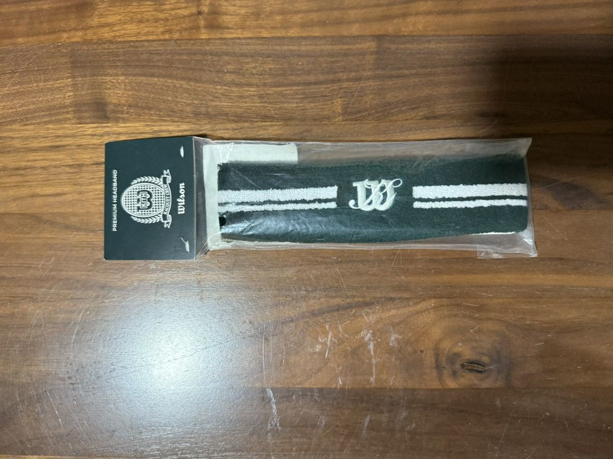 Kith × Wilson Kith x Wilson Terry Stripe Headband Sweatband Stadium Green Size ONE SIZE - 5 Thumbnail