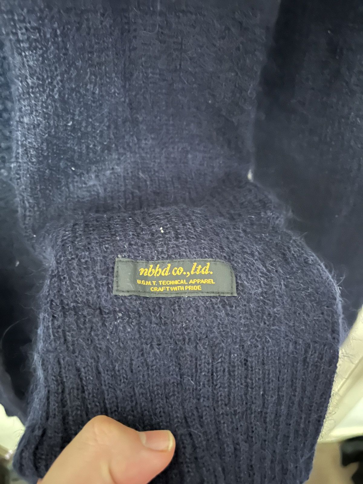 Neighborhood Mohair sweater Size US L / EU 52-54 / 3 - 3 Thumbnail