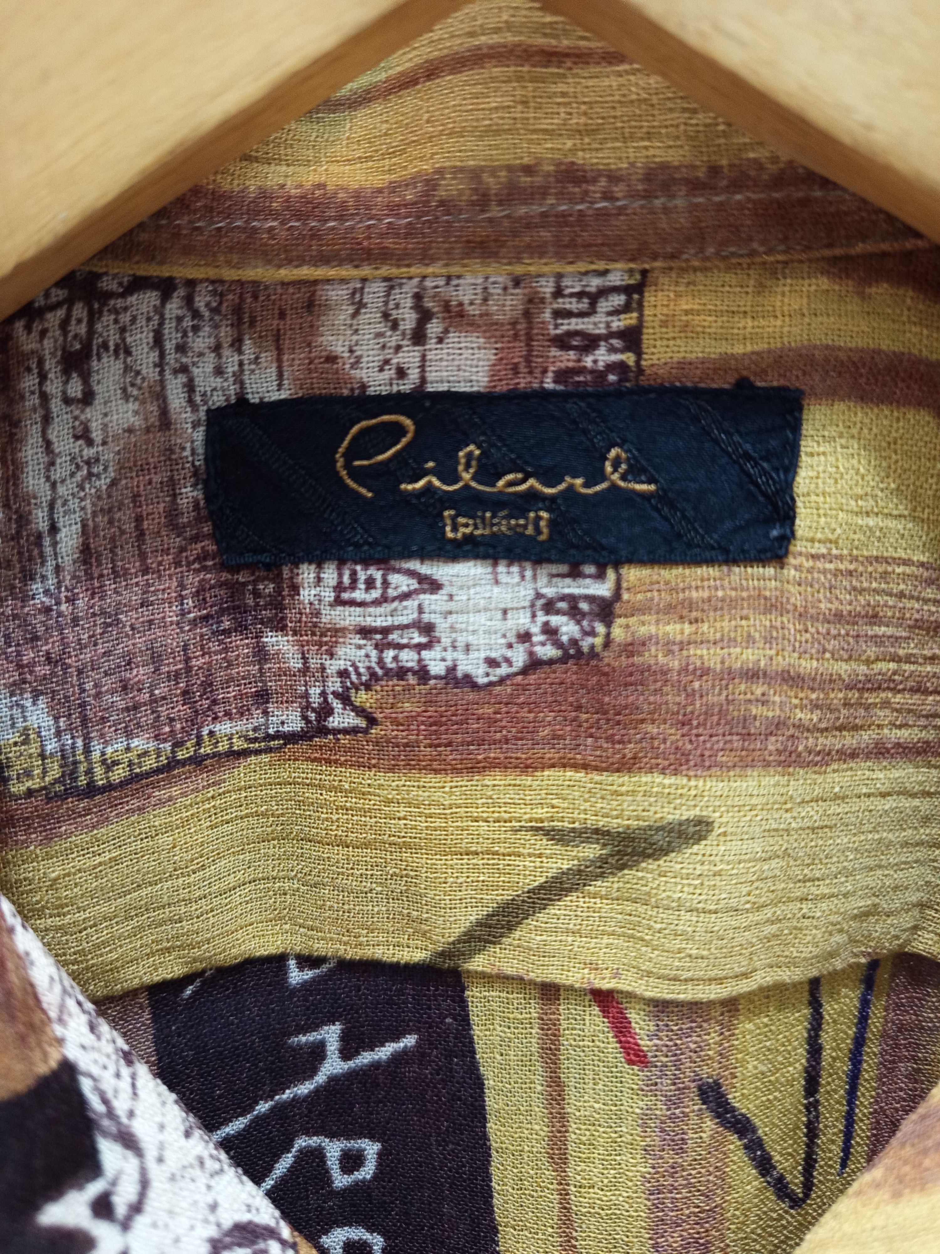 Vintage Vintage Abstract Rayon T Shirt Size US L / EU 52-54 / 3 - 11 Thumbnail