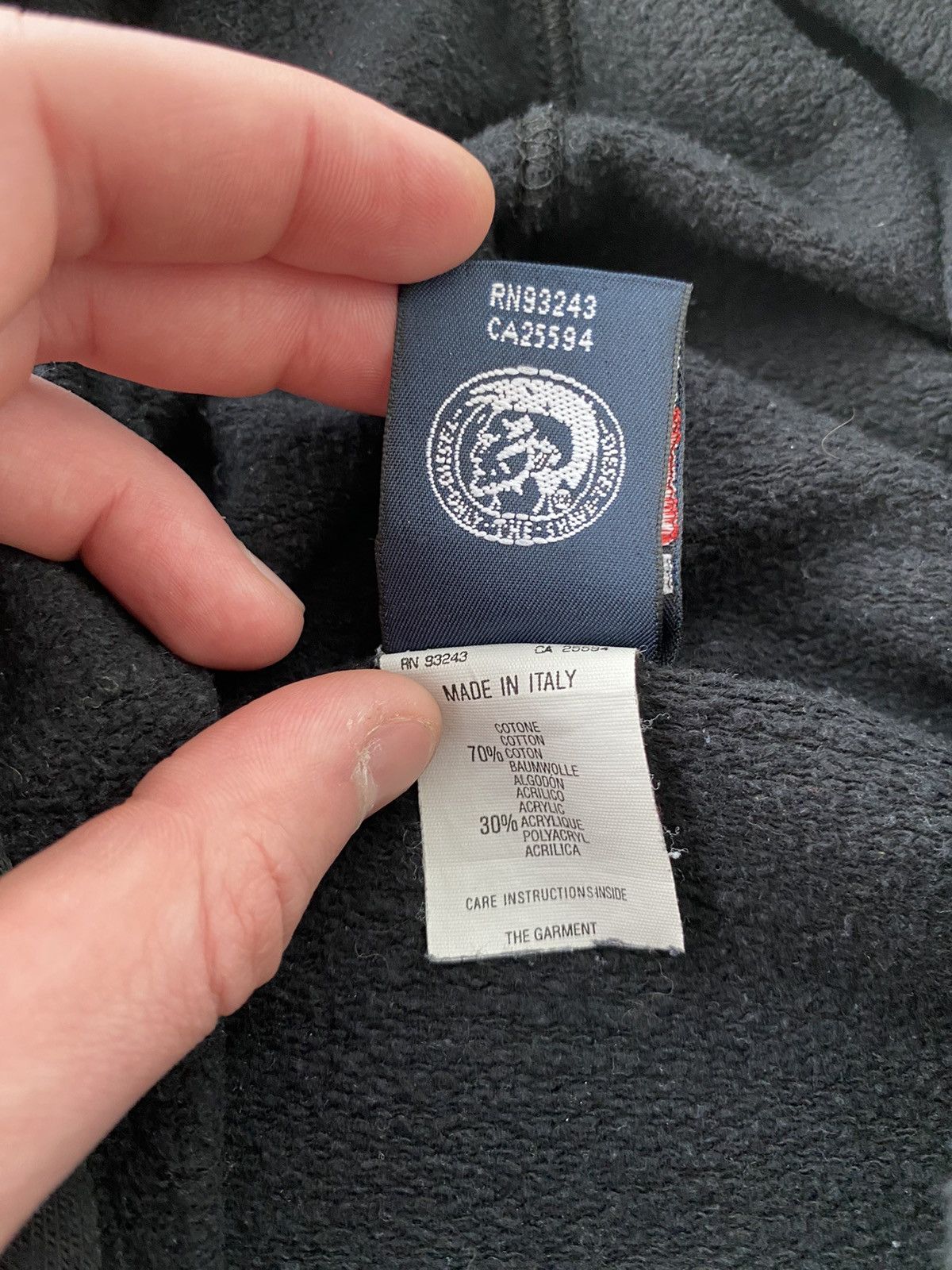 Diesel × Vintage Diesel Vintage Baggy Hoodie Size US L / EU 52-54 / 3 - 9 Thumbnail