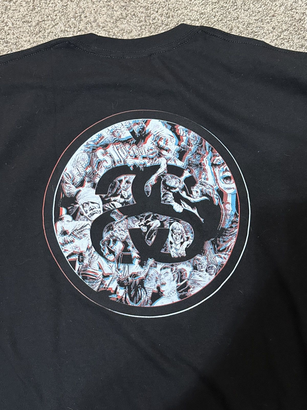 Stussy Stussy creepy t-Shirt Size US XL / EU 56 / 4 - 3 Thumbnail