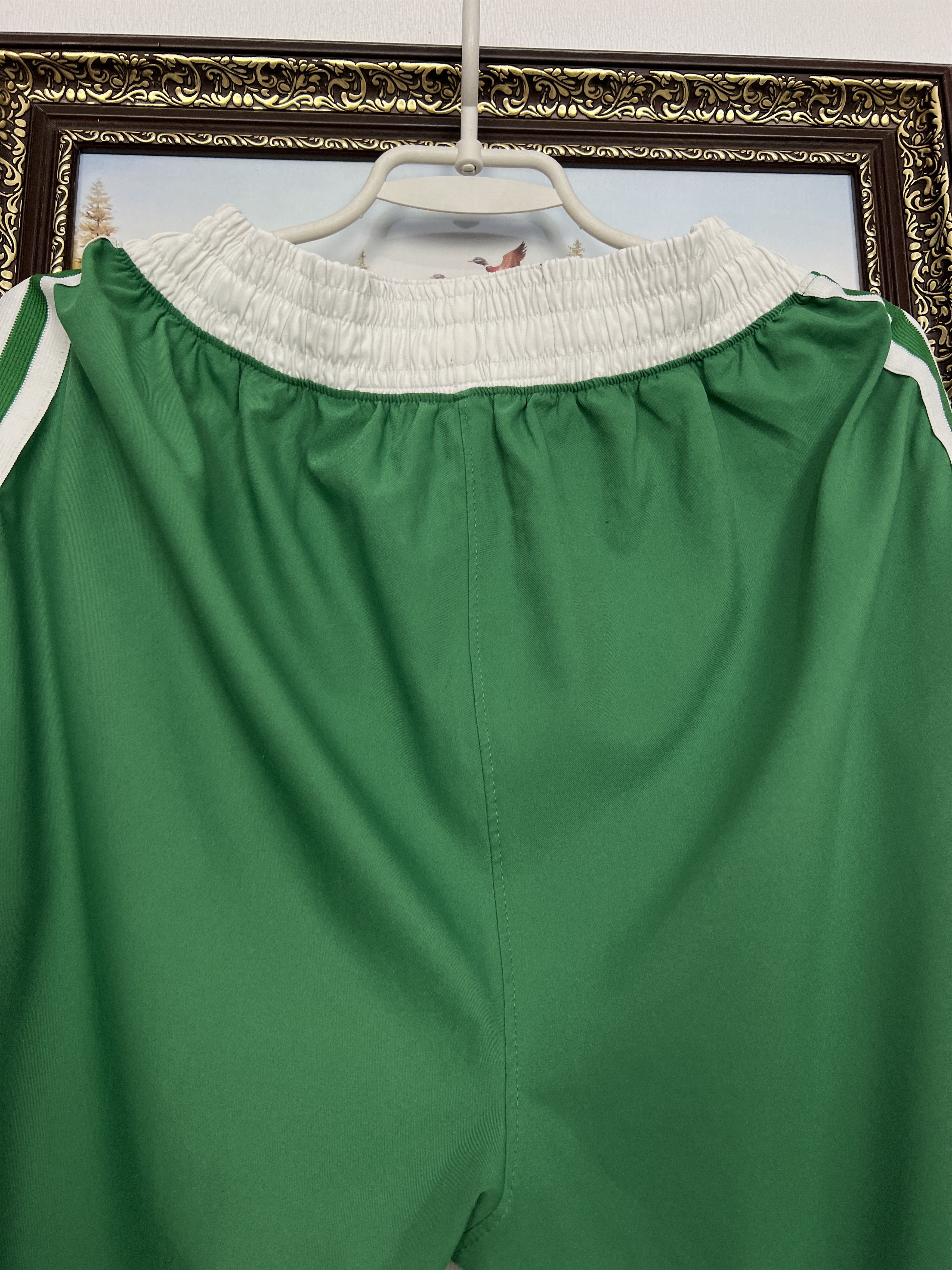 Adidas Vintage Adidas Boston Celtics NBA Athletic Shorts Sport Rare Size US 32 / EU 48 - 9 Thumbnail
