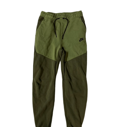 Nike Nike Tech Fleece Sweatpants Green Men’s Medium Tall Size US 33 - 1 Thumbnail