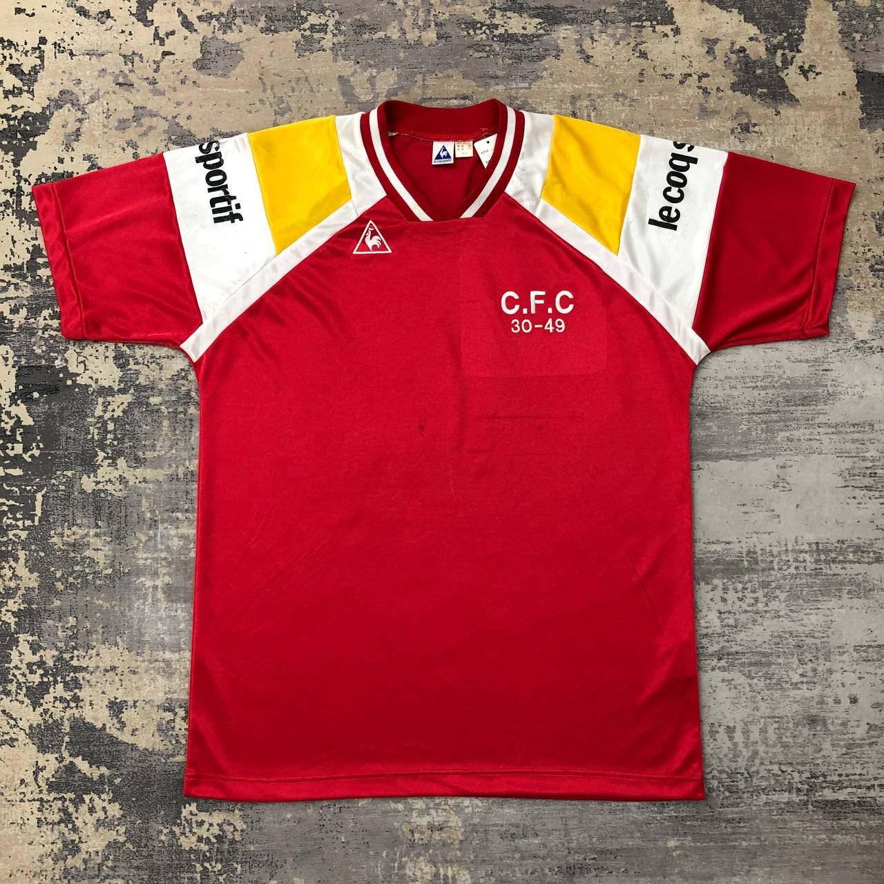 Le Coq Sportif × Vintage T421 VTG NO.12 C.F.C 30-49 LE COQ SPORTIF JERSEYS Size US XL / EU 56 / 4 - 1 Thumbnail