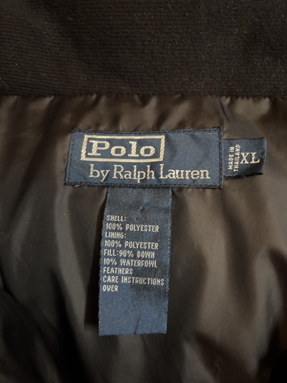 Polo Ralph Lauren Vintage Polo Ralph Lauren Down Puffer Jacket Size XL Size US XL / EU 56 / 4 - 6 Thumbnail