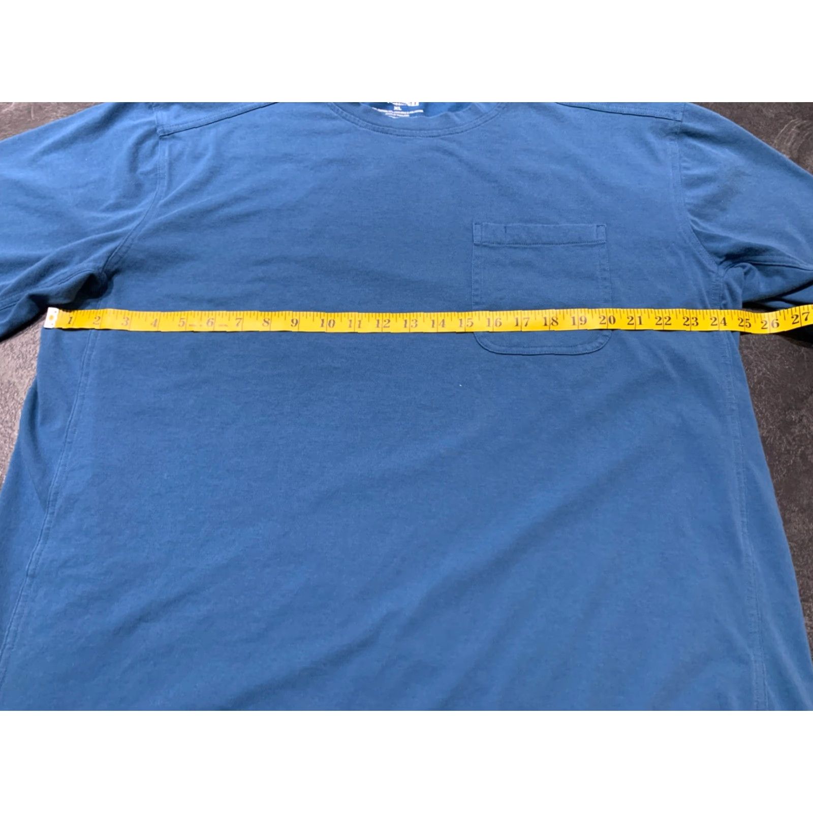 Duluth Trading Company DULUTH TRADING COMPANY Mens XL Blue Heavyweight Pocket T-Shirt Short Sleeve Crew Classic Outdoor Workwear Size US XL / EU 56 / 4 - 6 Thumbnail