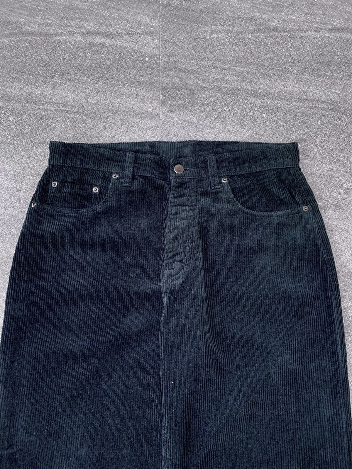 Handmade “FREE IMPORT TAX” Wideleg Corduroy Pants Size US 32 / EU 48 - 3 Thumbnail