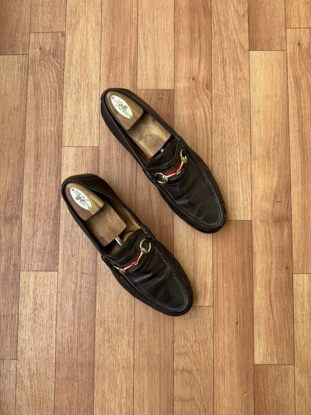 Gucci Gucci vintage horsebit leather shoes Size US 11.5 / EU 44-45 - 7 Thumbnail