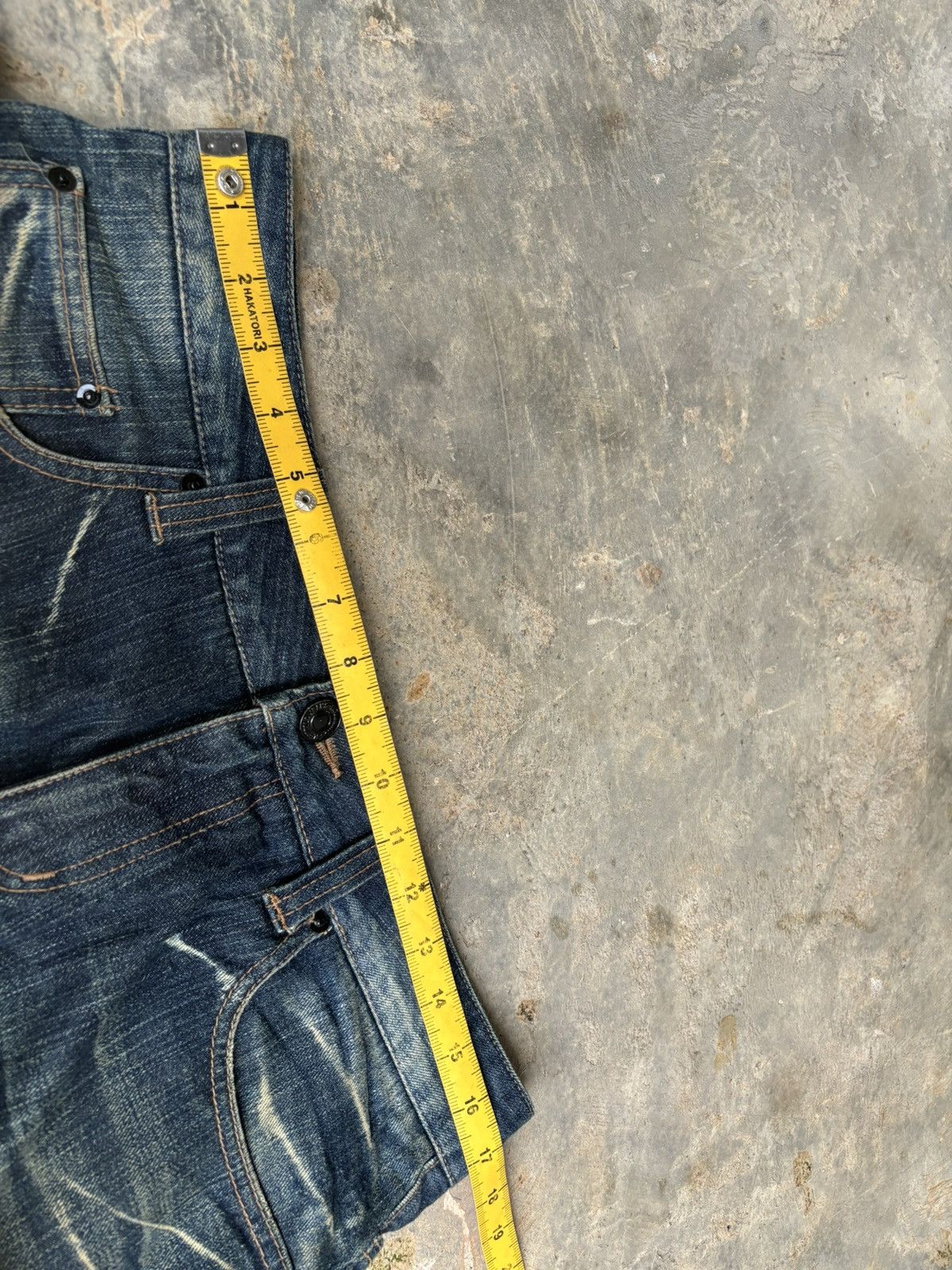 Hysteric Glamour Y2k UJ jeans Ifsixwasnine Tornado Mart Style Jeans Size US 33 - 12 Thumbnail