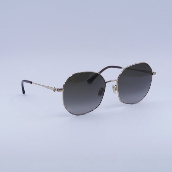 Jimmy Choo Jimmy Choo ASTRA/F/SK 0000 HA Sunglasses Gold Geometric Size ONE SIZE - 8 Thumbnail