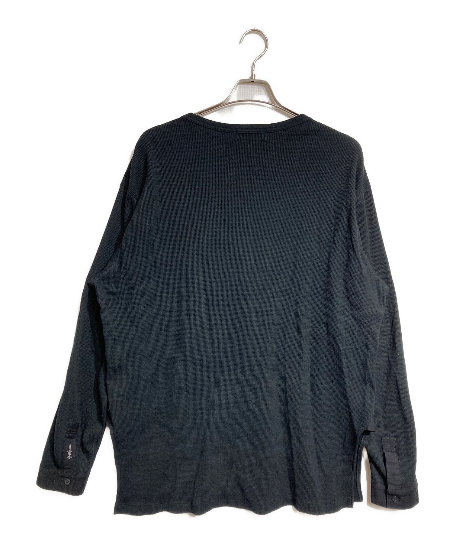 Yohji Yamamoto Yohji Yamamoto pour homme Henley neck thermal top Size US L / EU 52-54 / 3 - 2 Thumbnail