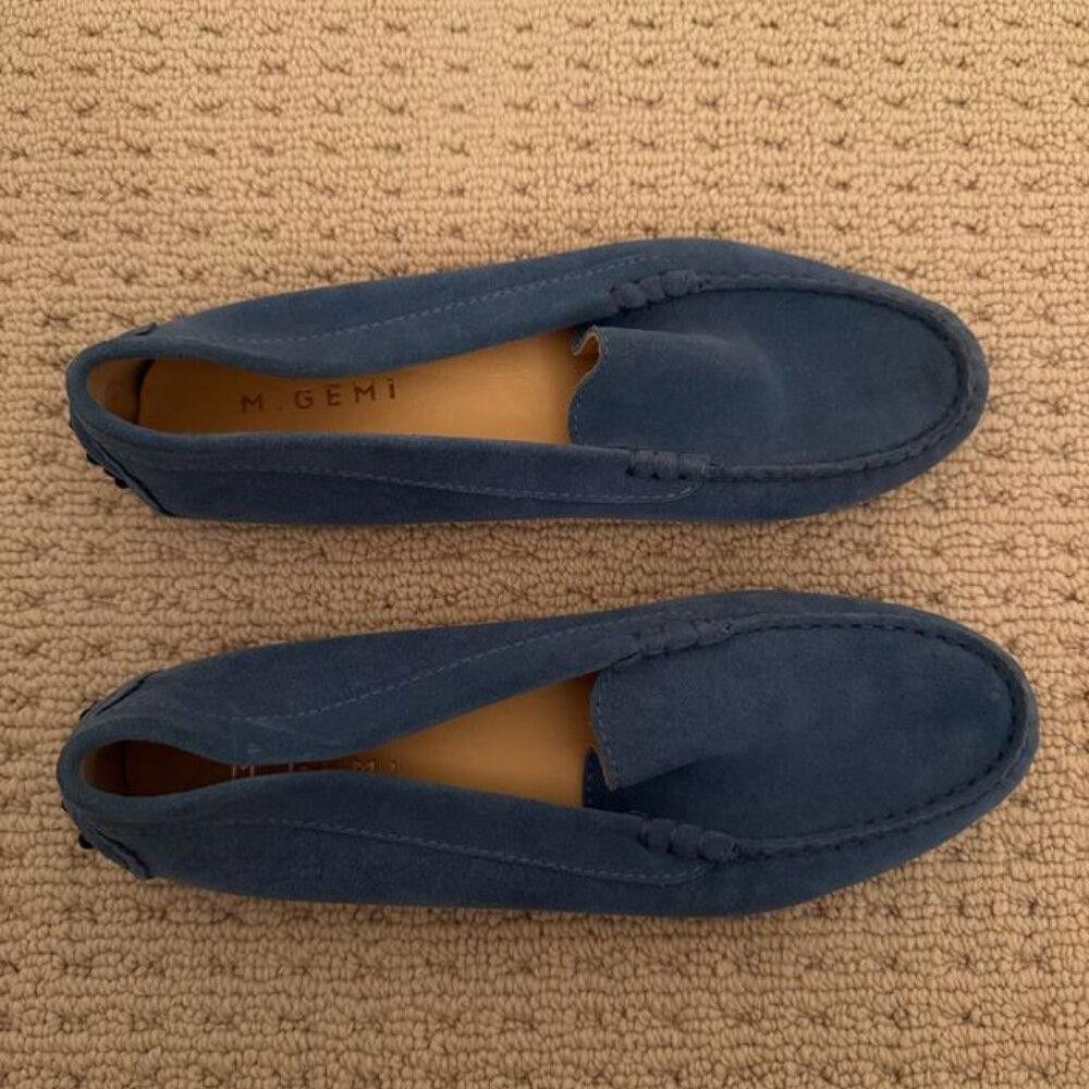 Designer M. Gemi The Felize Blue Suede Size US 10 / IT 40 - 2 Thumbnail