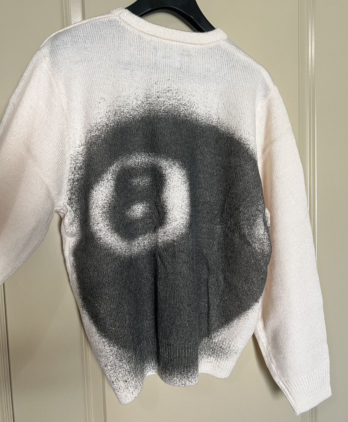 stussy 8 BALL SPRAY SWEATER - スウェット