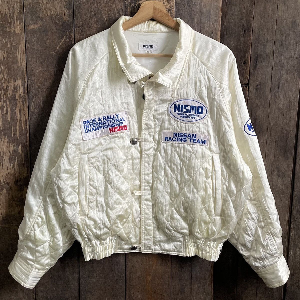 Sports Specialties Vintage Nissan Nismo Big Logo Racing Bomber Jacket Size US M / EU 48-50 / 2 - 2 Thumbnail