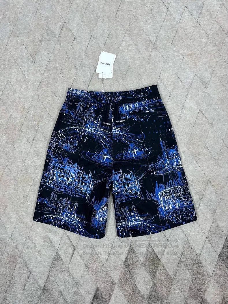 Valentino Valentino Hand-painted cargo shorts Size US 32 / EU 48 - 5 Thumbnail
