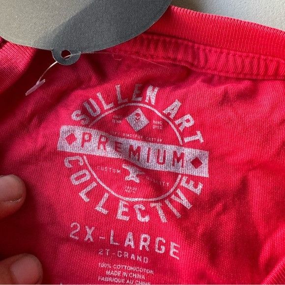 Designer NWT SULLEN ART COLLECTIVE INFESTED RED T-SHIRT SZ 2XL XXL Size US XXL / EU 58 / 5 - 11 Thumbnail