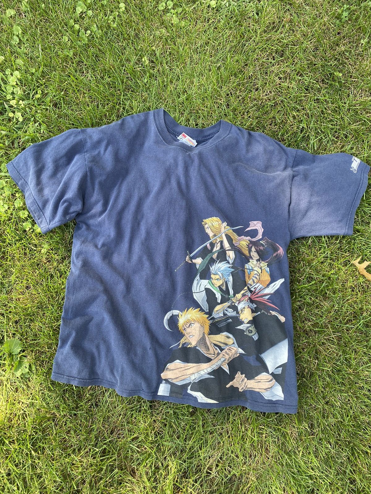 Vintage Shirts Anime : 3d Print Anime Bleach Men's T-shirt Short Sleeve 3d Printing Tops Youth