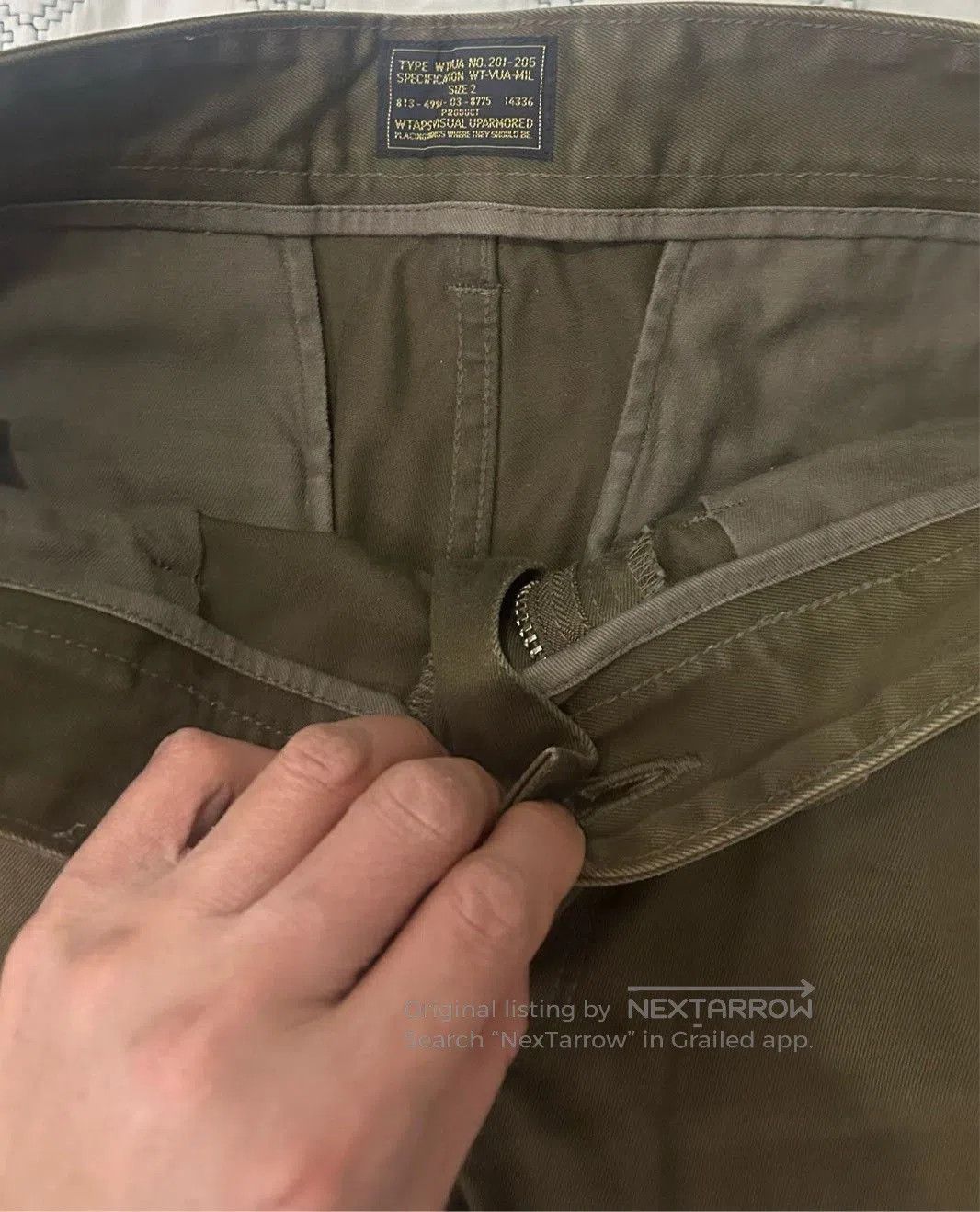 Wtaps WTAPS 13AW Jungle Skinny Cargo Pants. Size US 26 / EU 42 - 2 Thumbnail