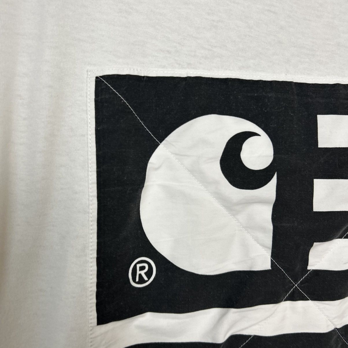 Carhartt Mens Carhartt Wip Big logo Distressed style y2k tee Size US L / EU 52-54 / 3 - 3 Thumbnail